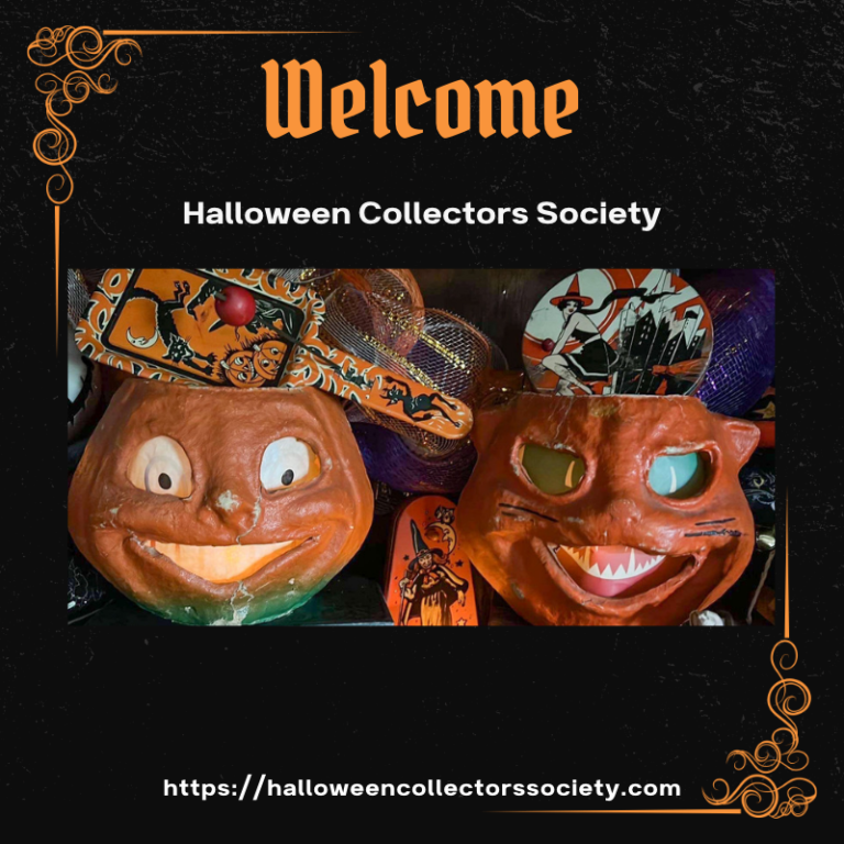 Welcome to the Halloween Collectors Society: A Journey into Nostalgic Halloween Delights