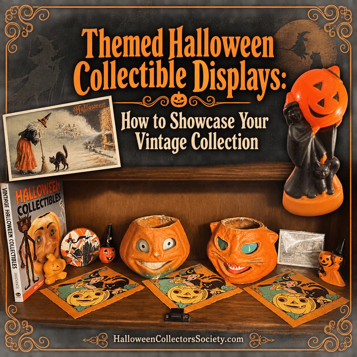 Themed Halloween Collectible Displays: How to Showcase Your Vintage Collection
